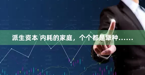 派生资本 内耗的家庭，个个都是犟种……